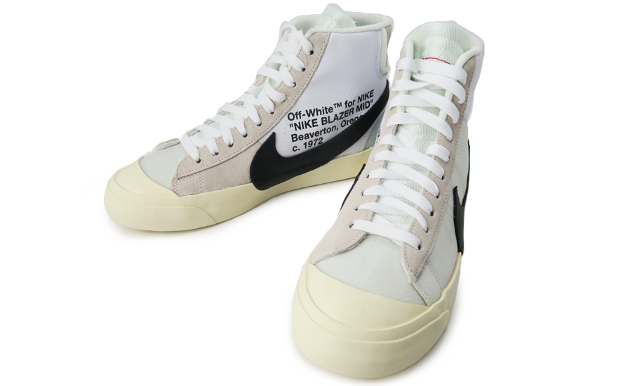 Nike The 10 Blazer Mid Nike x OFF-White Sneakers/Shoes AA3832-100 (US 7)