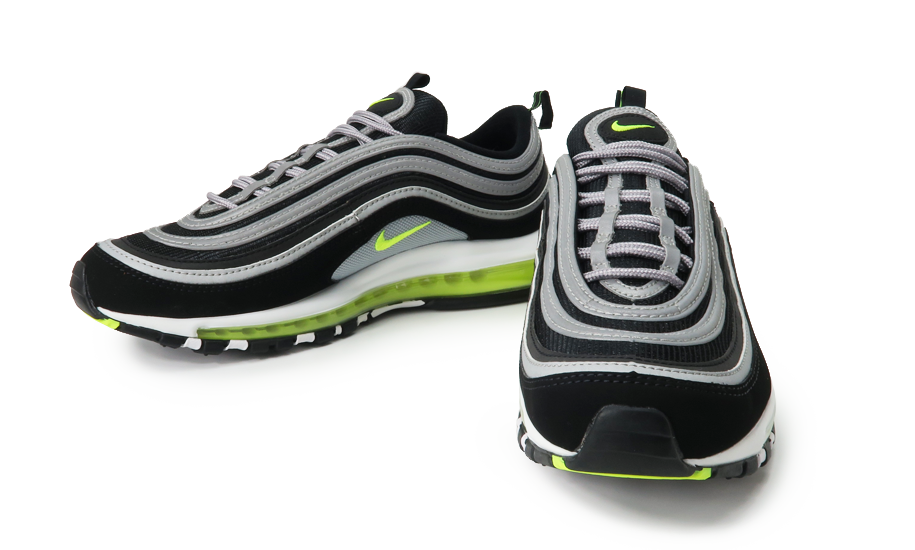 Nike Air Max 97 (W) Black Neon Green Anthracite/Volt